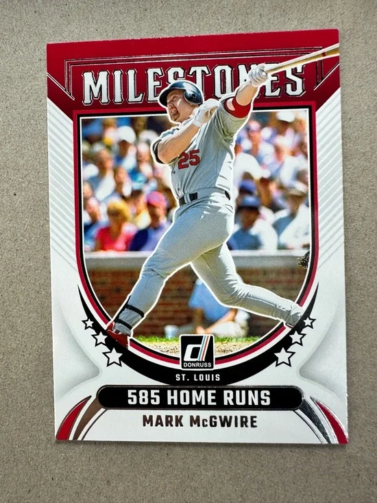 Mark McGwire Cardinals lot of 8 - Picture 4 of 11